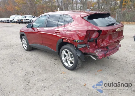 2025 Chevrolet Trax Fwd Ls from USA, damaged, VIN KL77LFEP6SC110418